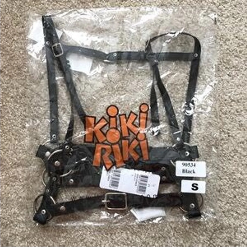 REAL LEATHER HARNESS FROM KIKIRIKI